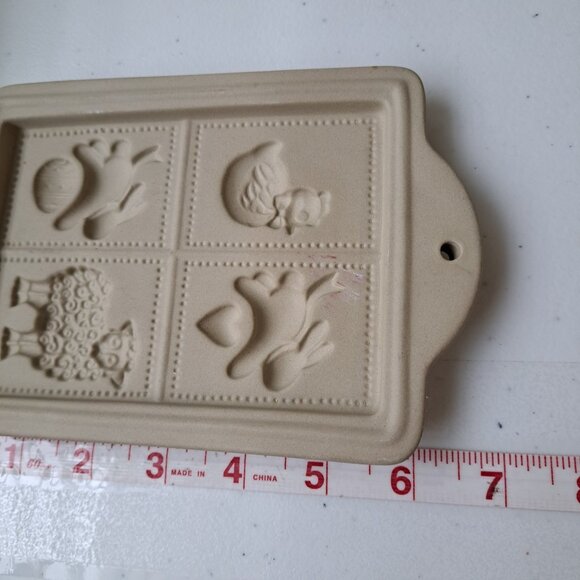 Brown Bag Cookie Art Shortbread Molds Bunny Rabbits EAster Eggs Lamb Chick - Picture 3 of 7